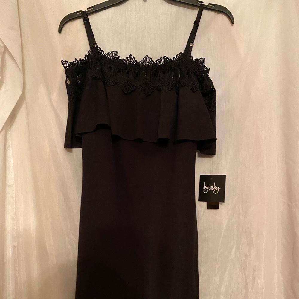 Midnight black short Dress